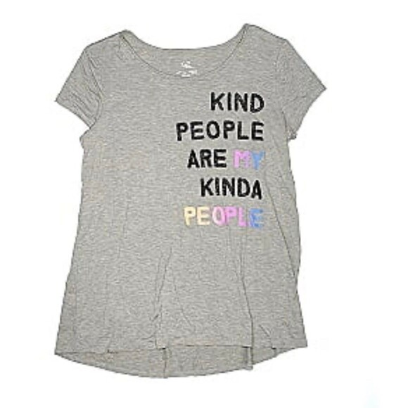 Justice tee, “Kind people are my kinda People" Sz: Girls 6/7 - Picture 1 of 4
